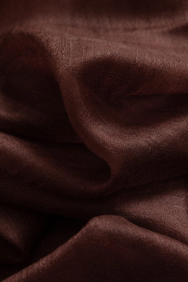 Featherlight Coffee color Cashmere Scarf