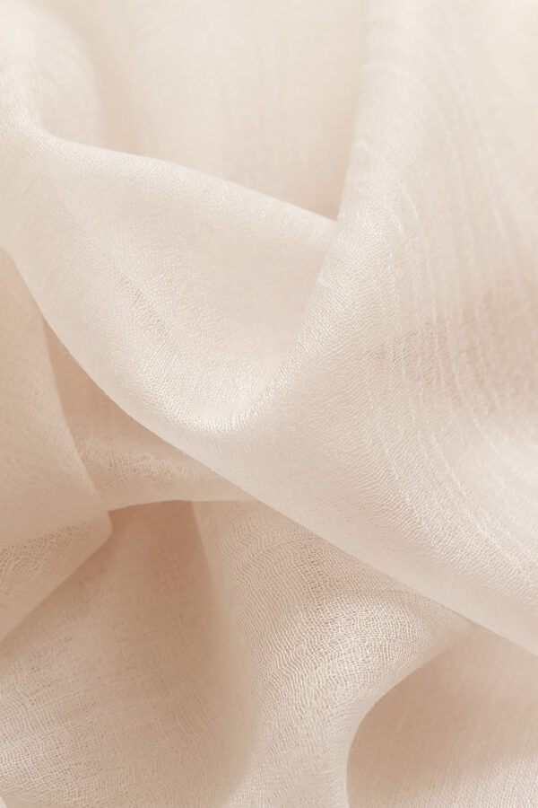 Featherlight Blush Cashmere Scarf