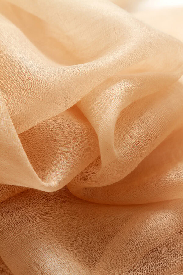 Featherlight Camel color Cashmere Scarf
