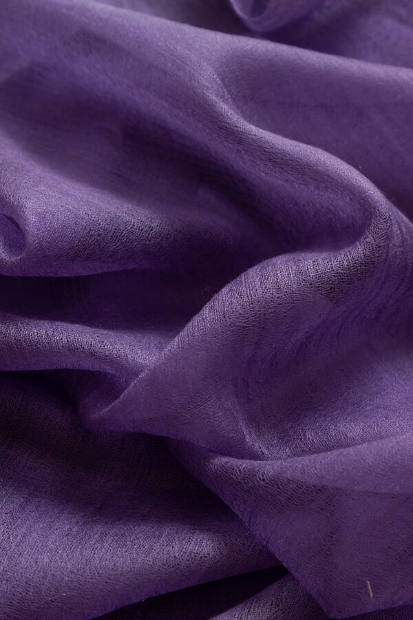 Featherlight Purple Lilac Cashmere Scarf