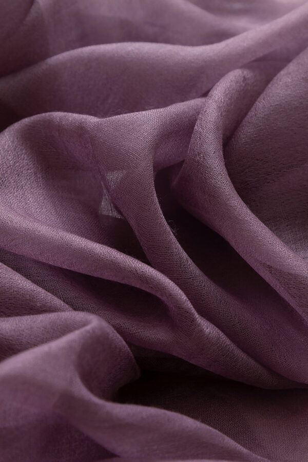 Featherlight Rose Cashmere Scarf