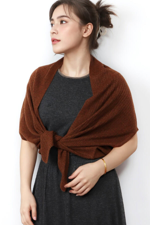 Caramel Wearable Cashmere Wrap