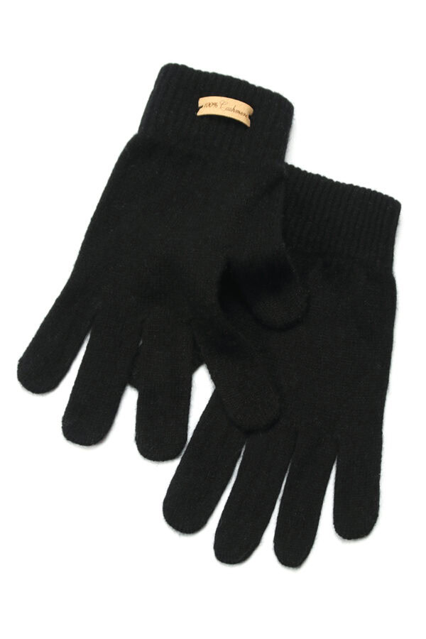 Black Cashmere Gloves Stylish and Warm Winter Essentials 4