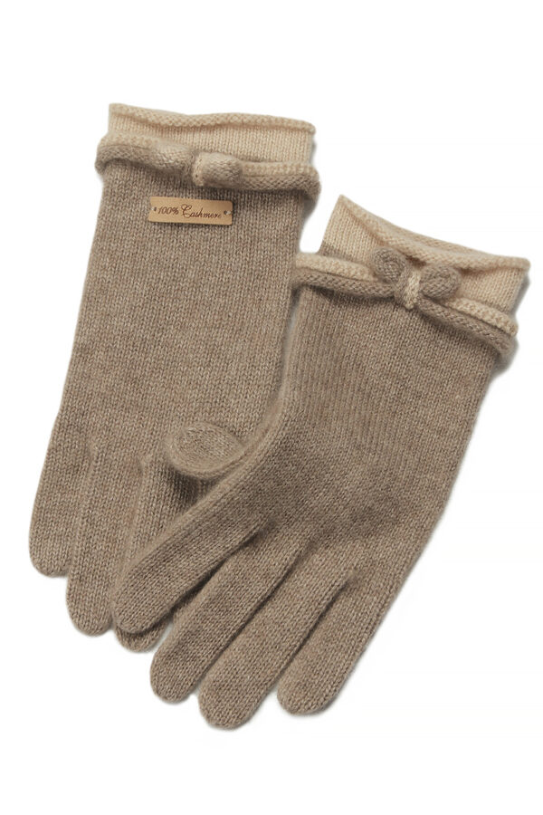 Dark Khaki Cashmere Gloves Cozy and Durable Winter Gloves 4