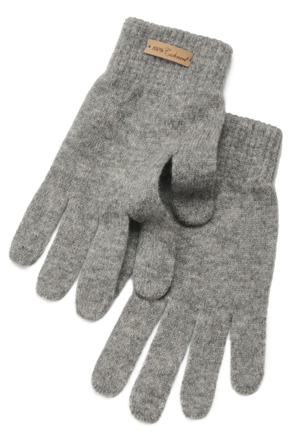 Gray Cashmere Gloves Stylish and Warm Winter Essentials 4