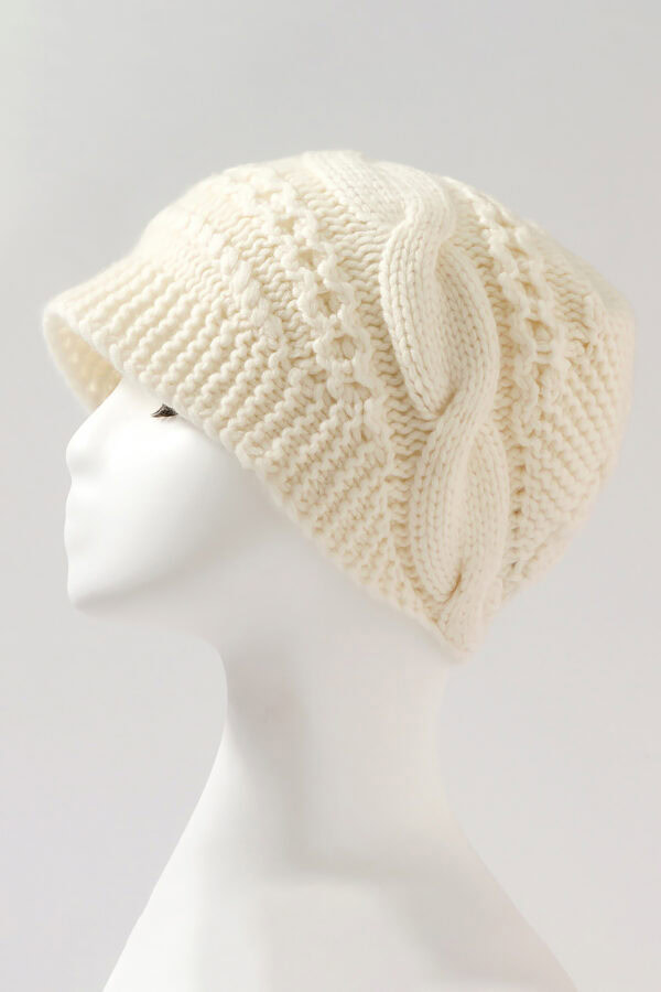 Premium Handmade White Cashmere Hat Warm Comfortable and Stylish 5
