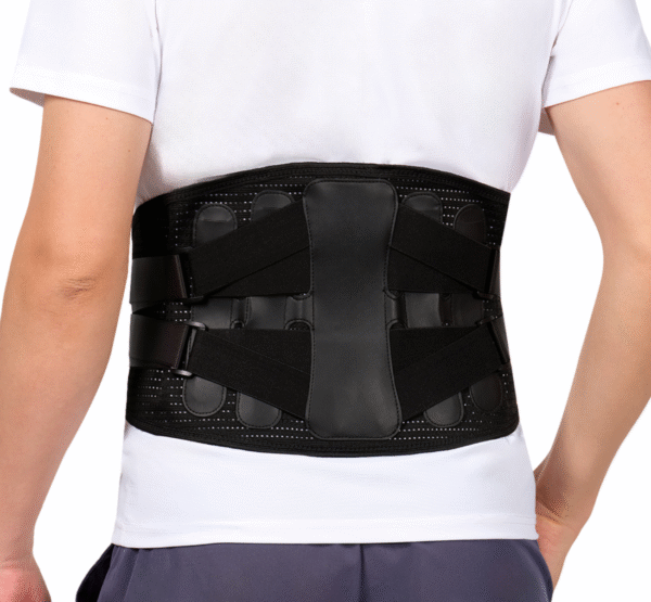 HITORSEN Back Brace Posture Corrector for Men & Women – Lower Back Pain Relief with Lumbar Support & Adjustable Straps
